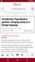 Fertility and Sterility® screenshot 1