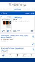 Mayo Clinic Proceedings screenshot 3