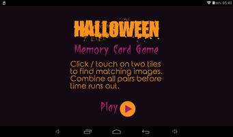 Halloween Memory Card 截图 1