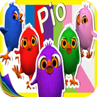Pollitos Pio de Colores free icône