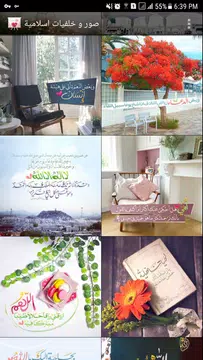 Screenshot 1 for صور و خلفيات اسلامية جودة عالية