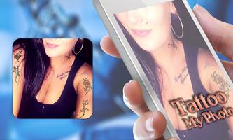 Tattoo My Photo Editor اسکرین شاٹ 1