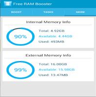 Free RAM Booster โปสเตอร์