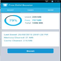 Free RAM Booster تصوير الشاشة 1