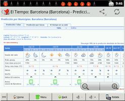 El Tiempo Barcelona screenshot 2