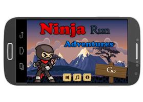 ninja run adventures syot layar 1
