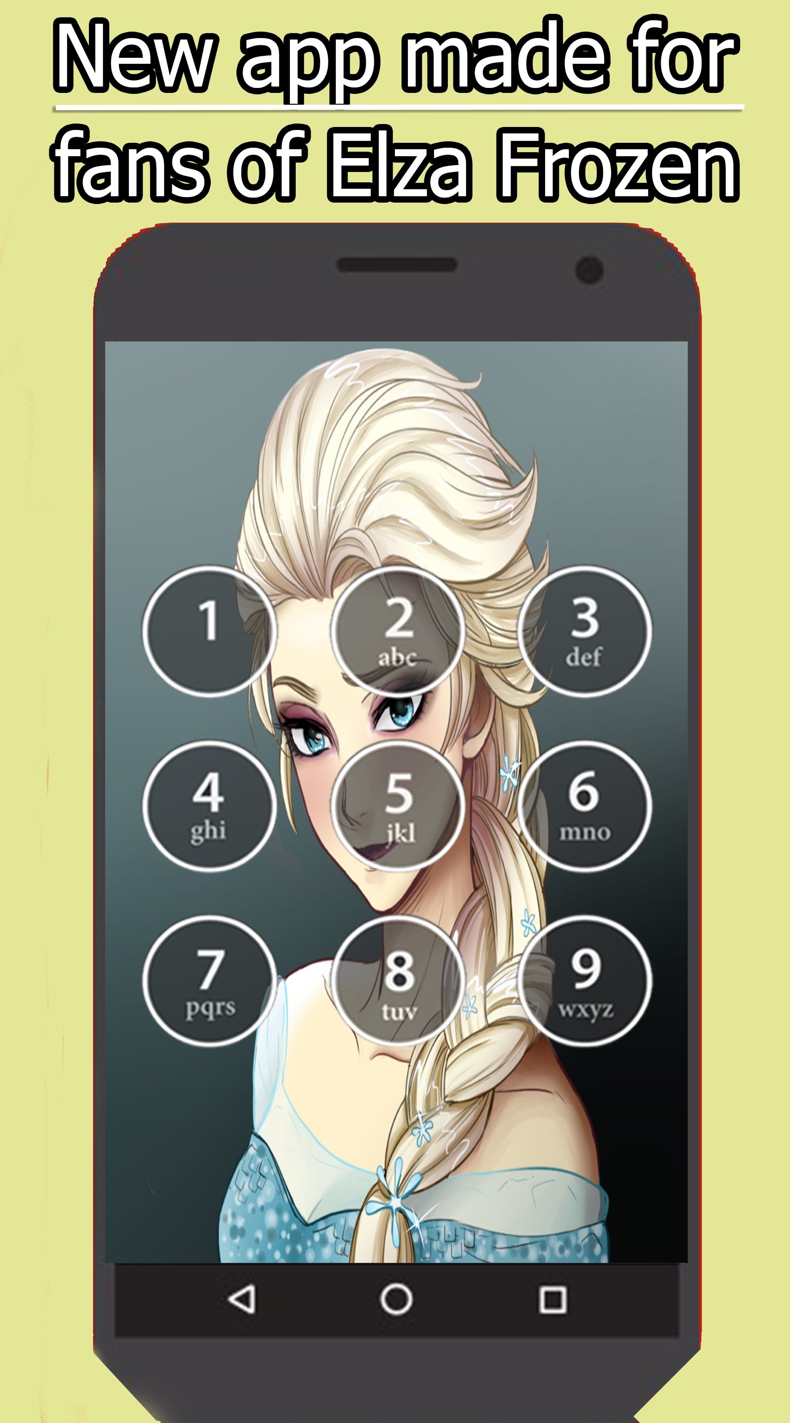 Frozen Elsa lock screen for fans APK للاندرويد تنزيل