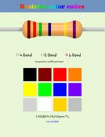 Resistor color codes capture d'écran 1