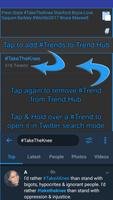 Trends Hub for Twitter capture d'écran 1