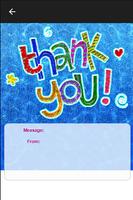 Thank You Card capture d'écran 1