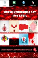 Hemophilia Day Cards Affiche