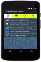 Kuala Lumpur Travel Booking Cartaz