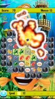 Mermaid jewels Match 3 Screenshot 1