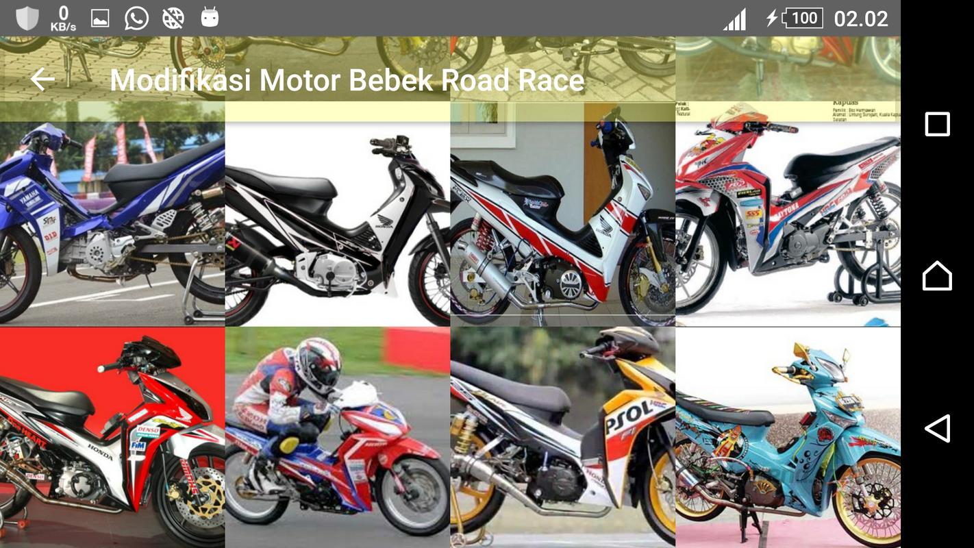 Modifikasi Motor Bebek Road Race For Android APK Download