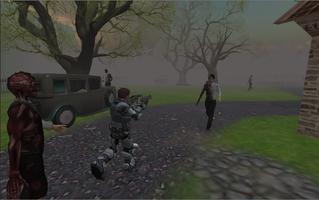 Modern Zombie Shooter Elite 3D Affiche