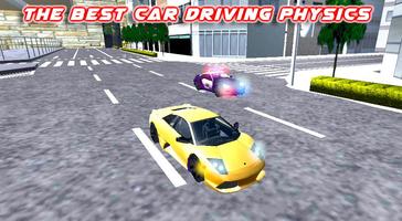 911 Crime City Police Chase 3D Poster