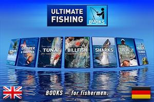 "Ultimate Fishing Books" Cartaz