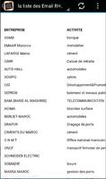la liste des Email RH au maroc capture d'écran 2