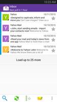 Correo Yahoo Gratis -Email App captura de pantalla 1