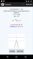 Conic Sections Solver captura de pantalla 2