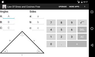 Law of Sines and Cosines Free screenshot 2
