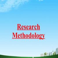 Research Methodology penulis hantaran