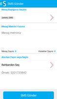 SanalSMS Toplu SMS captura de pantalla 2
