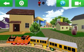 School Train syot layar 1