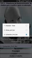 TCC2 - Plataforma de desenvolvimento de chatbot اسکرین شاٹ 3