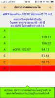 Thai CKD risk calculation screenshot 1