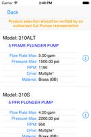 2 Schermata Cat Pumps Product Tools