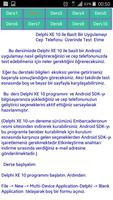 Delphi XE 10 Dersleri screenshot 1