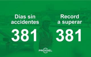 Días sin accidentes by Prodiel পোস্টার