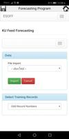 KU Feed Forecasting تصوير الشاشة 3