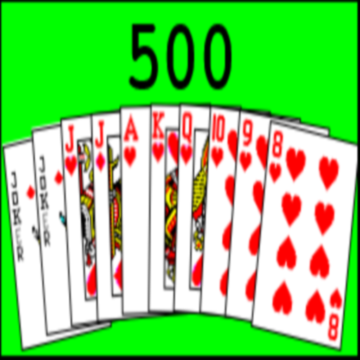 500 cards clipart