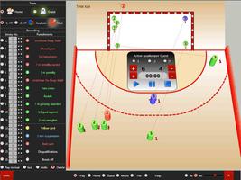 Handball Shot Analyse Extreme Affiche