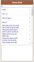 Hot key - Lệnh tắt Little تصوير الشاشة 2