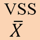 Xbar control chart with VSS icône