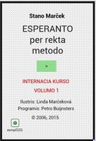 Esperanto course/kurso Cartaz