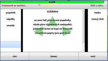 česká textová hra PŘISTÁNÍ ảnh chụp màn hình 1