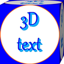 APK 3D Text Write and Share