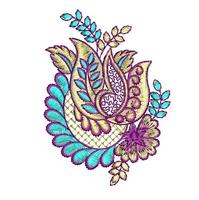Embroidery Patterns پوسٹر