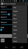 Quad RC Servo Controller Screenshot 1