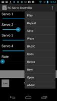 Quad RC Servo Controller capture d'écran 1