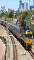 Australia Train plakat