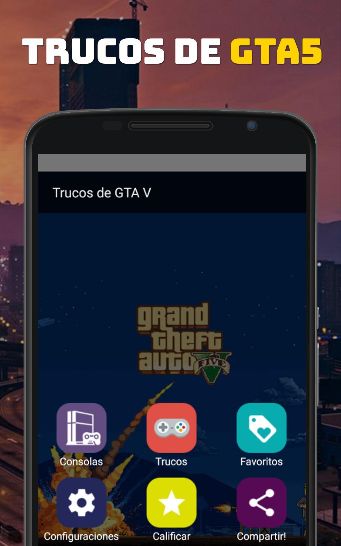 The description of Trucos GTA V para todas las consolas App.