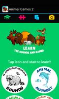 Kids ABC animal Zoo games 2 Ekran Görüntüsü 1