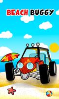 Speed buggy car games for kids Affiche