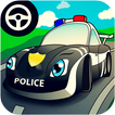 Cop car games for little kids