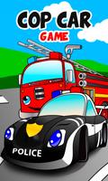 Cop car games for little kids Poster